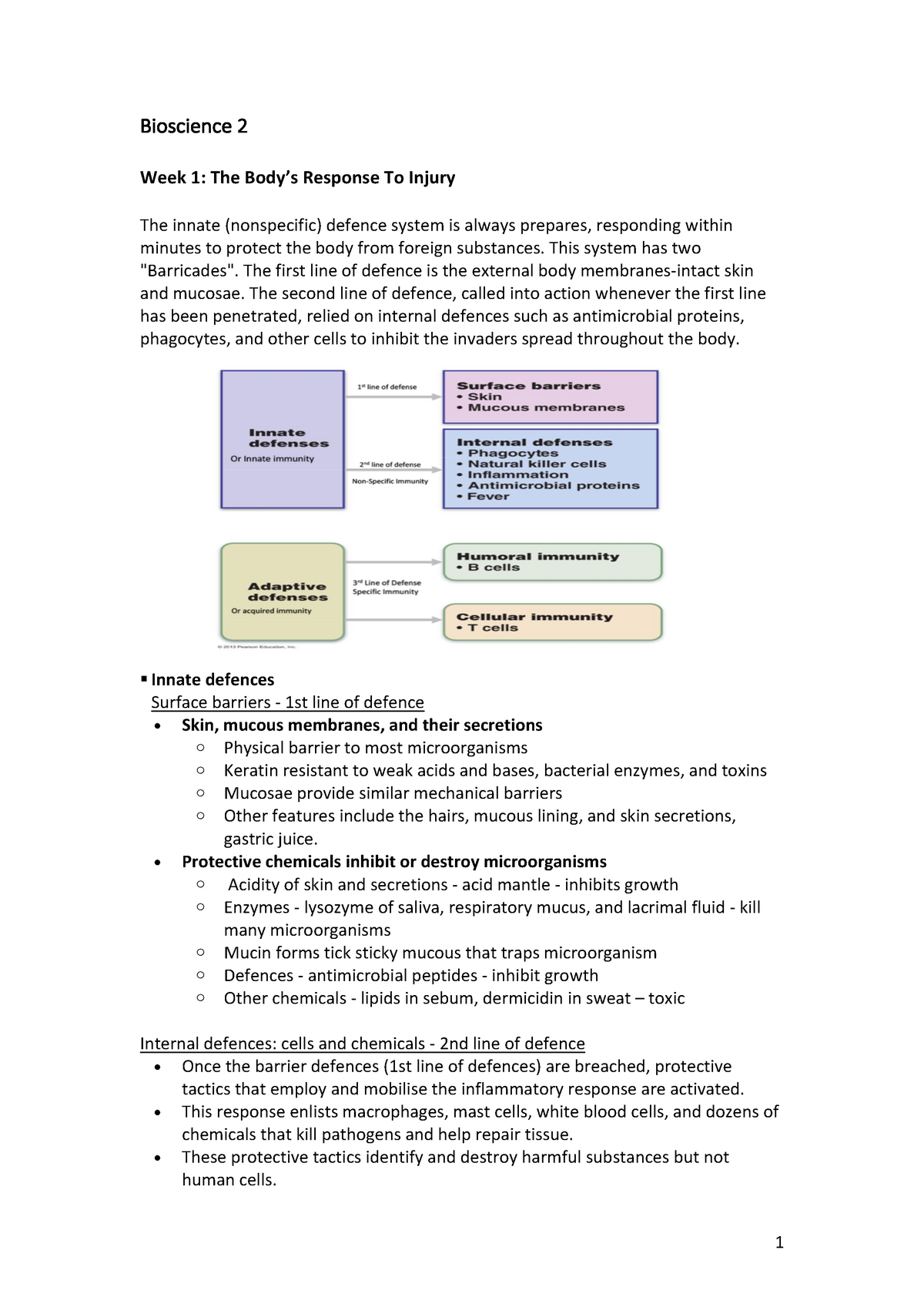 Bioscience-2-notes for exam and ready to get good marks - HLT54115 ...