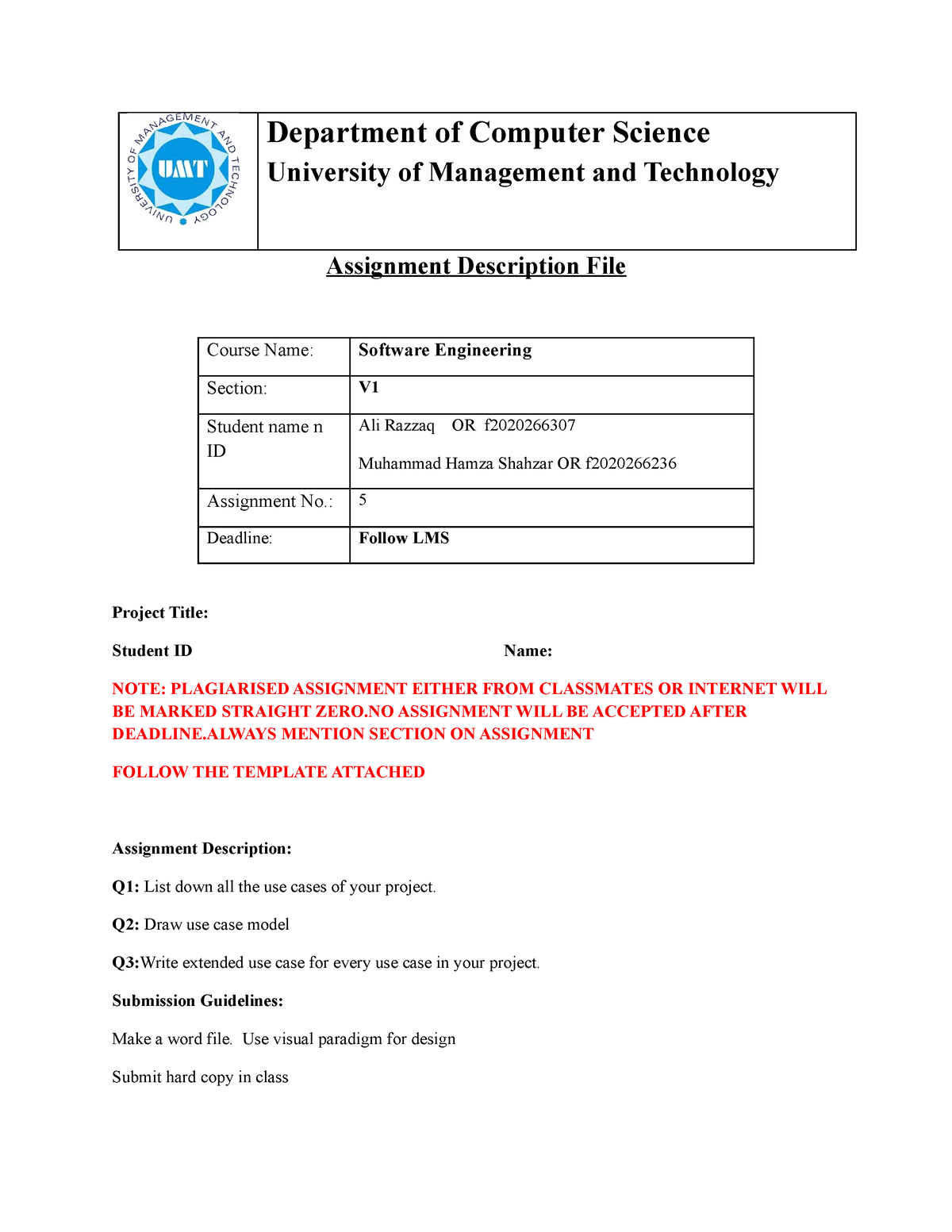 e commerce website assignment