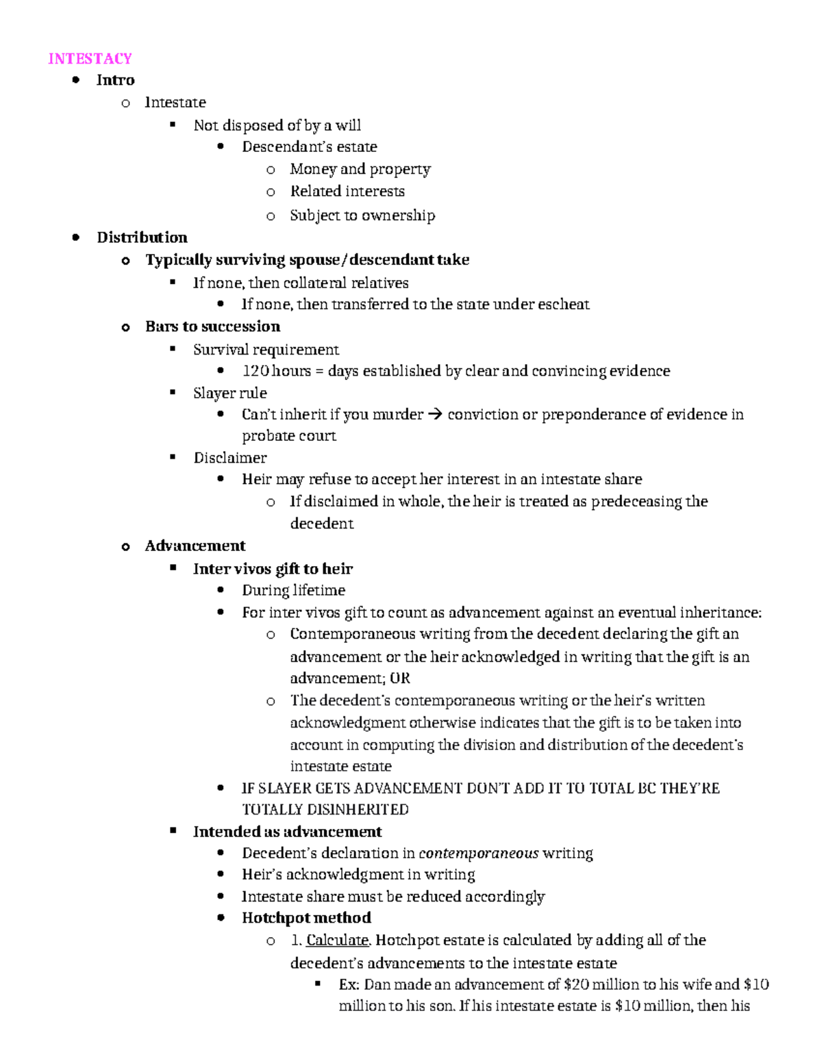 backup-of-quimbee-wills-notes-intestacy-intro-o-intestate-not