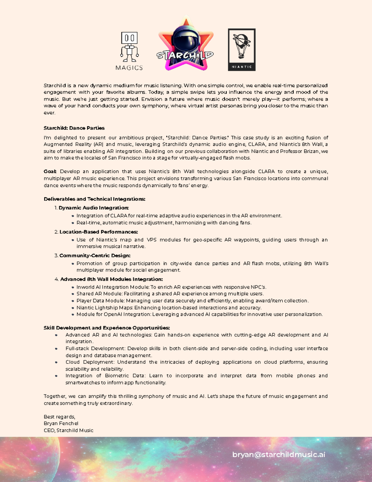 Copy of Usfca Senior Project Proposal 2024 Dance Parties Revised ...