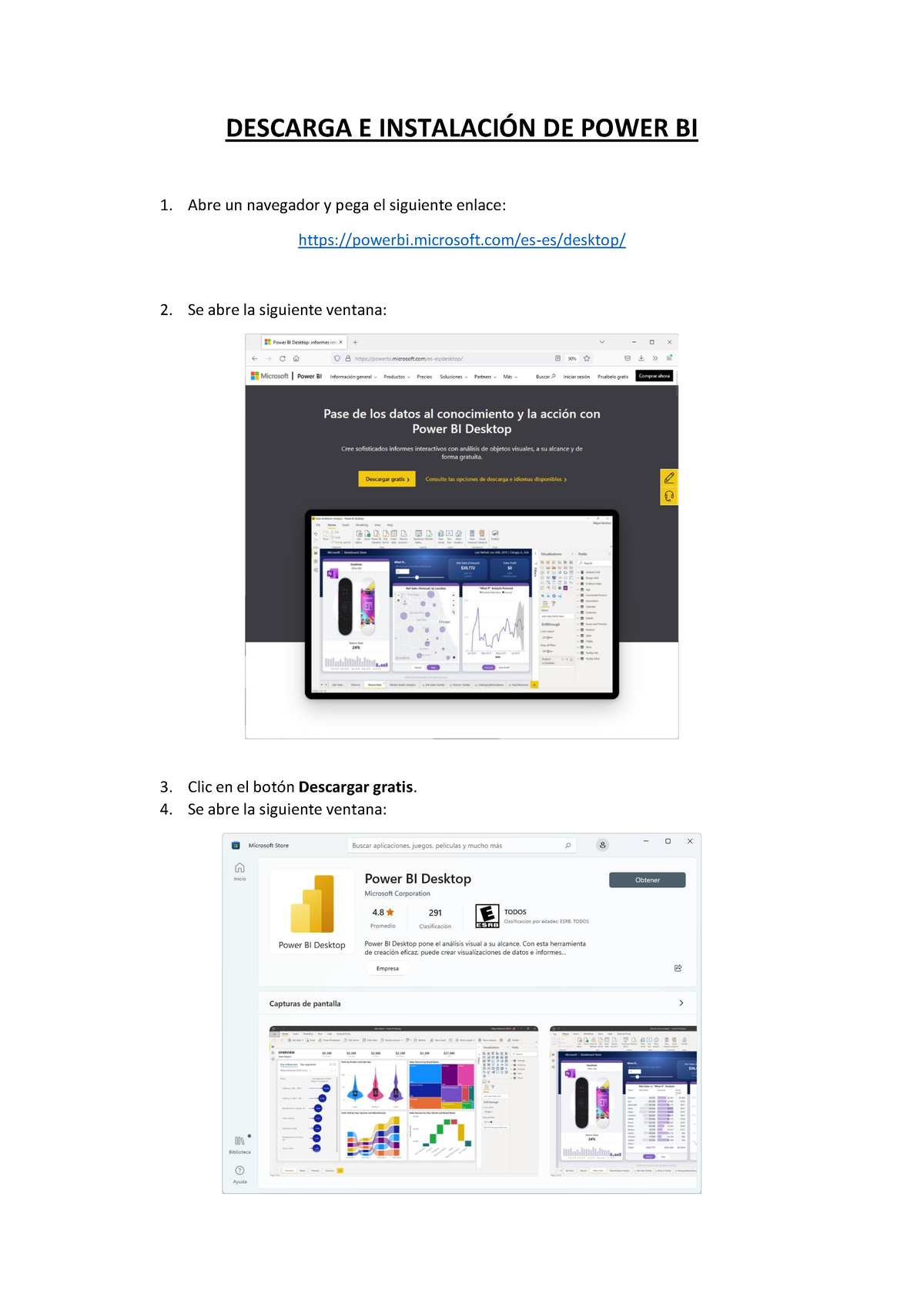 Descarga Instalacion De Power Bi Descarga E Instalacin De Power Bi