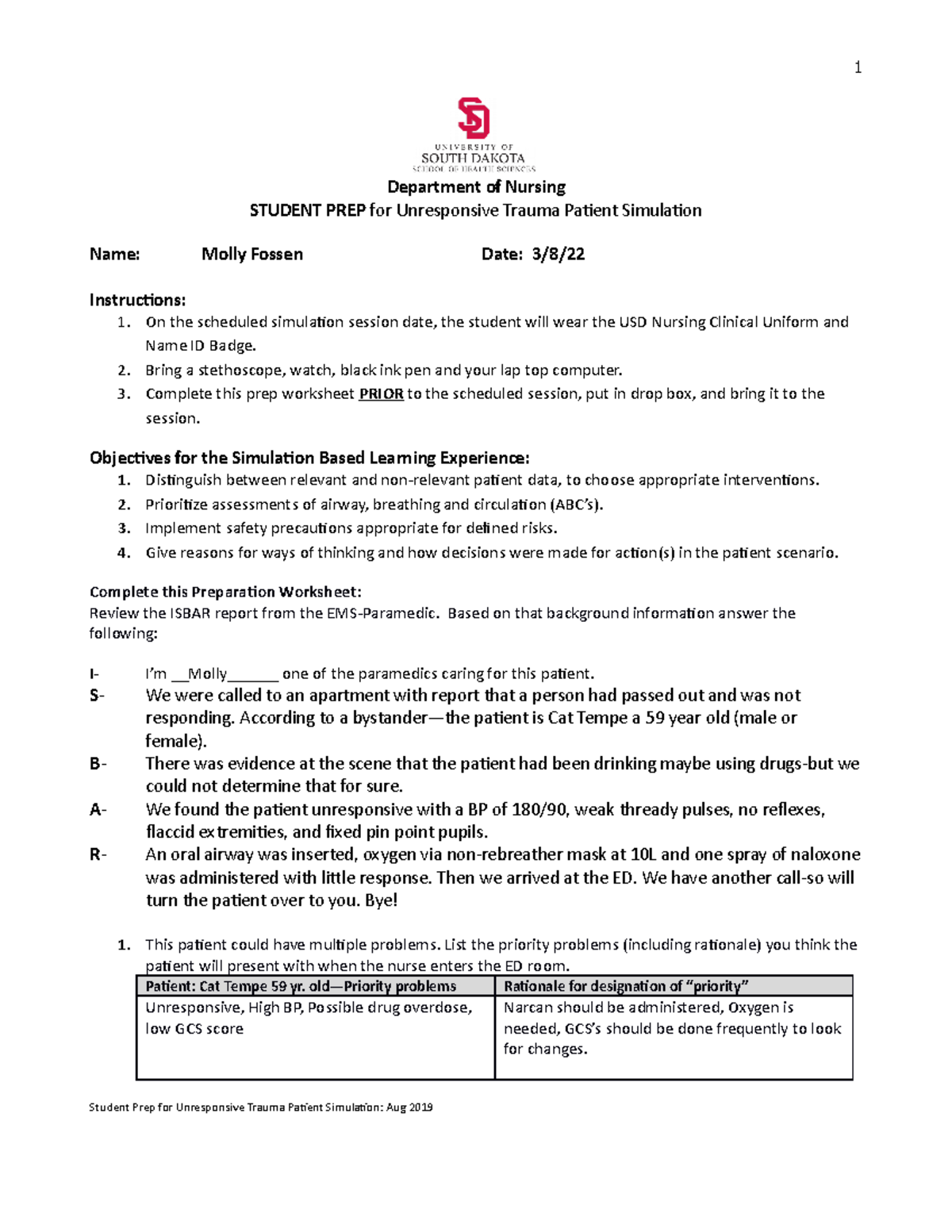 Unresponsive Patient? Don'T Panic: A Step By Step Guide - 22uku3c