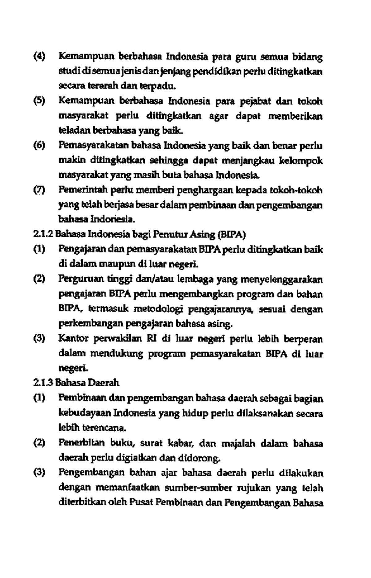 Catatan Bahasa Indonesia Bagi Orang Asing - Bahasa Indonesia - Studocu