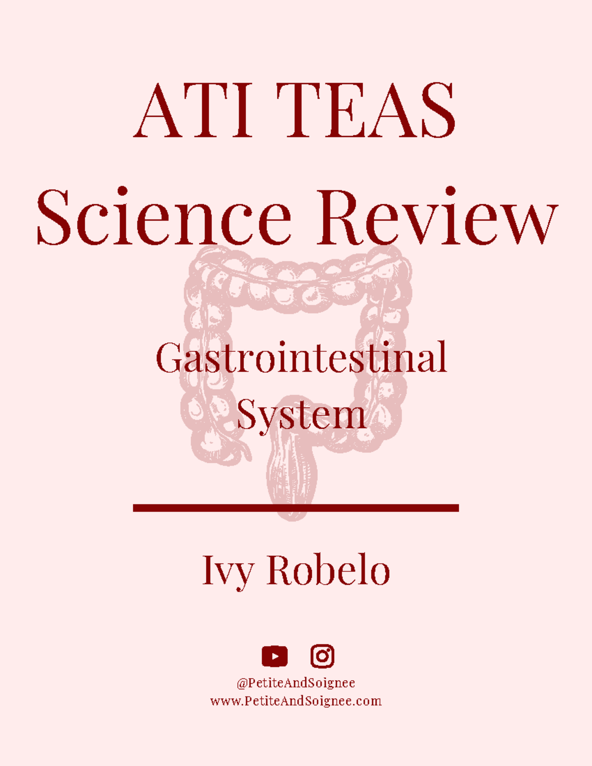 GI notes for nursing - ATI TEAS Science Review @PetiteAndSoignee ...