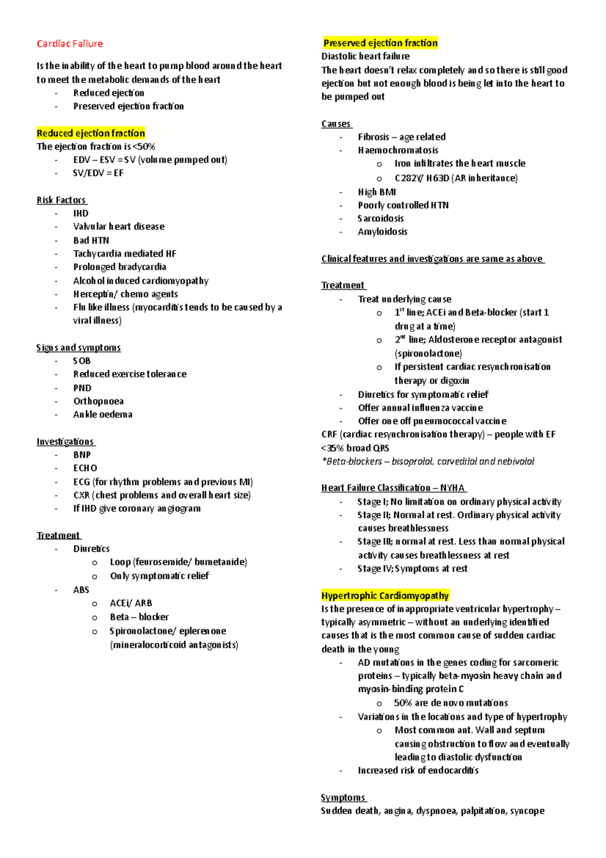 cardiac-failure-summary-notes-cardiac-failure-is-the-inability-of