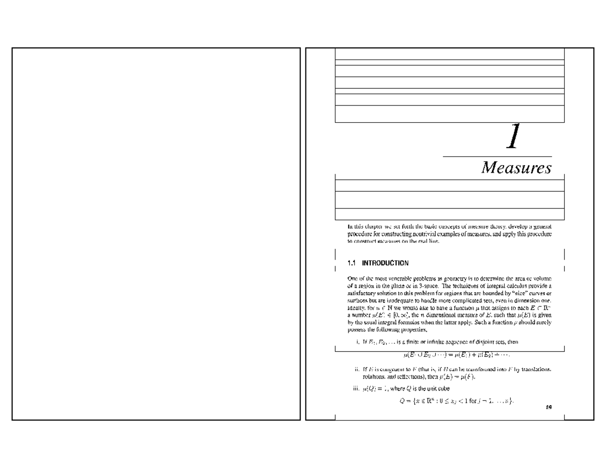 Measure Theory Notes - MATH 320 - Studocu