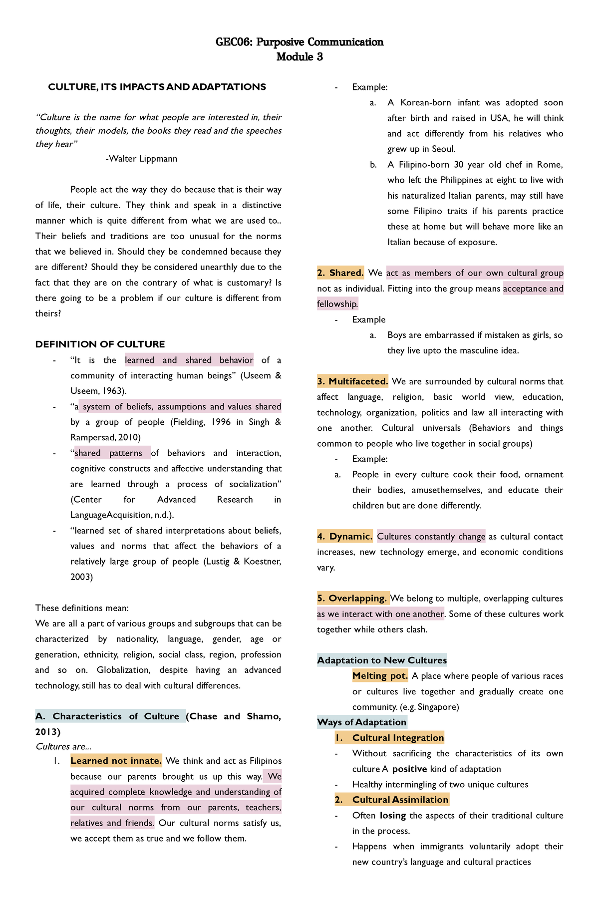 Purcom Module-3 - Hellloo - GEC06: Purposive Communication Module 3 ...