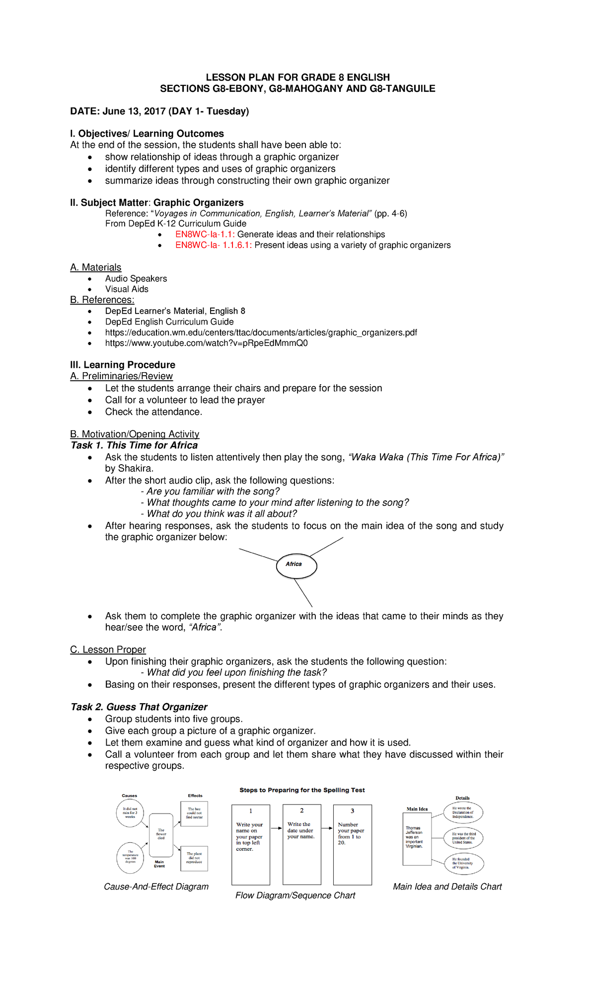 Toaz Lesson Planning Is Very Important Especially In College LESSON 