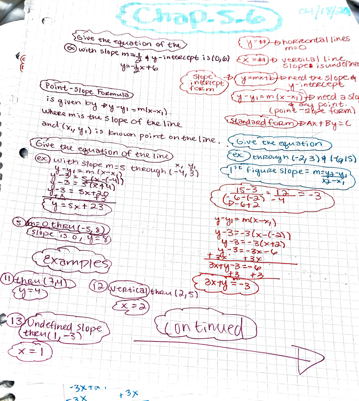 Math 5 notes 2 - MTH 5 - Studocu