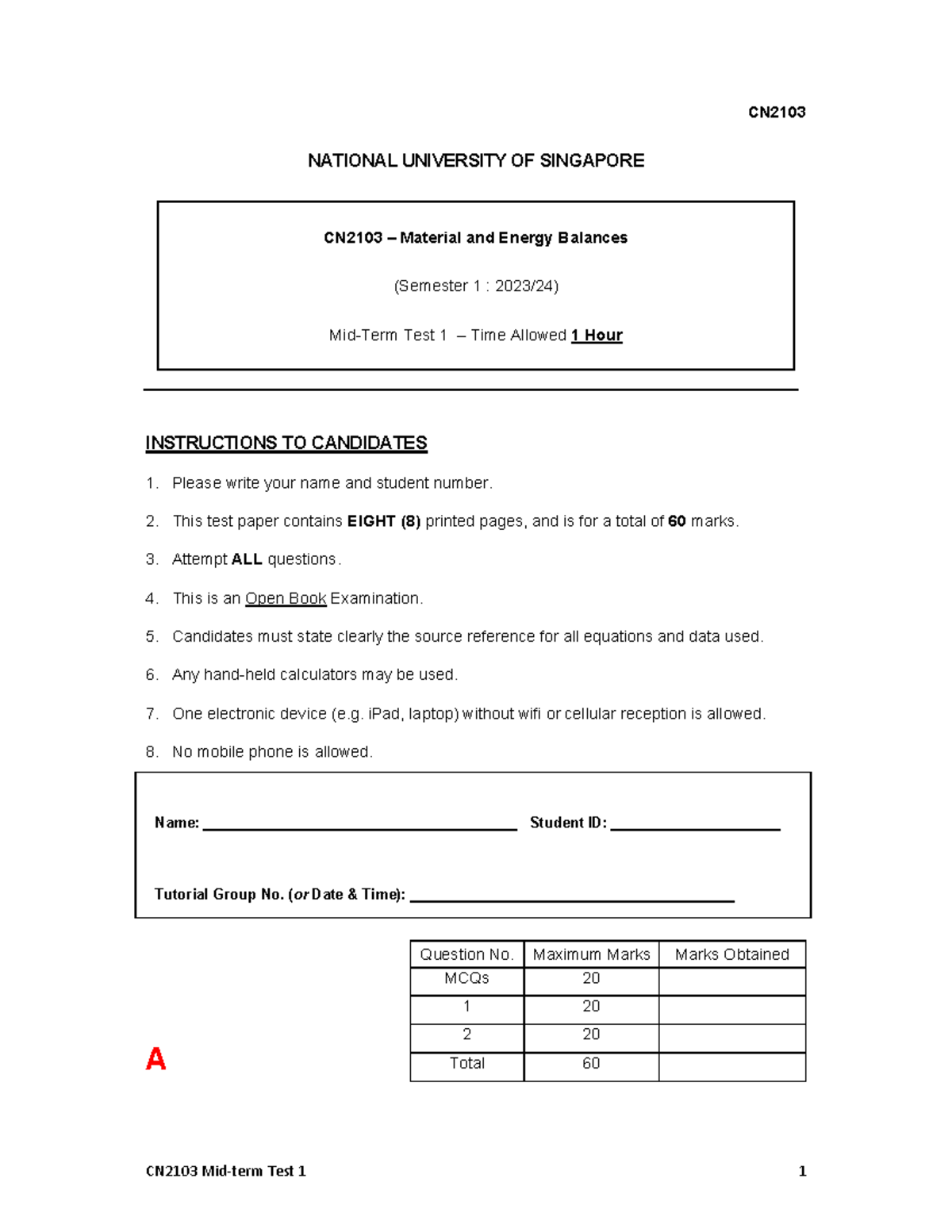 CN2103+mid-term+1+answers+%28script+A%29 2023-11-30 04 12 16 - CN ...
