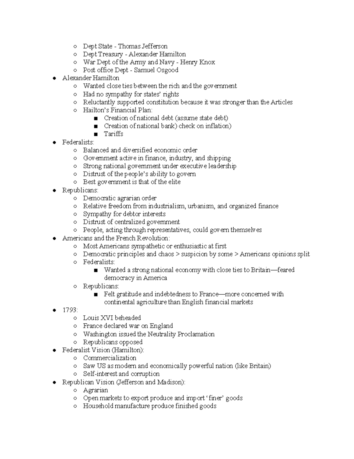 History Part18 - The Federalist Era and the First U.S. Party System ...