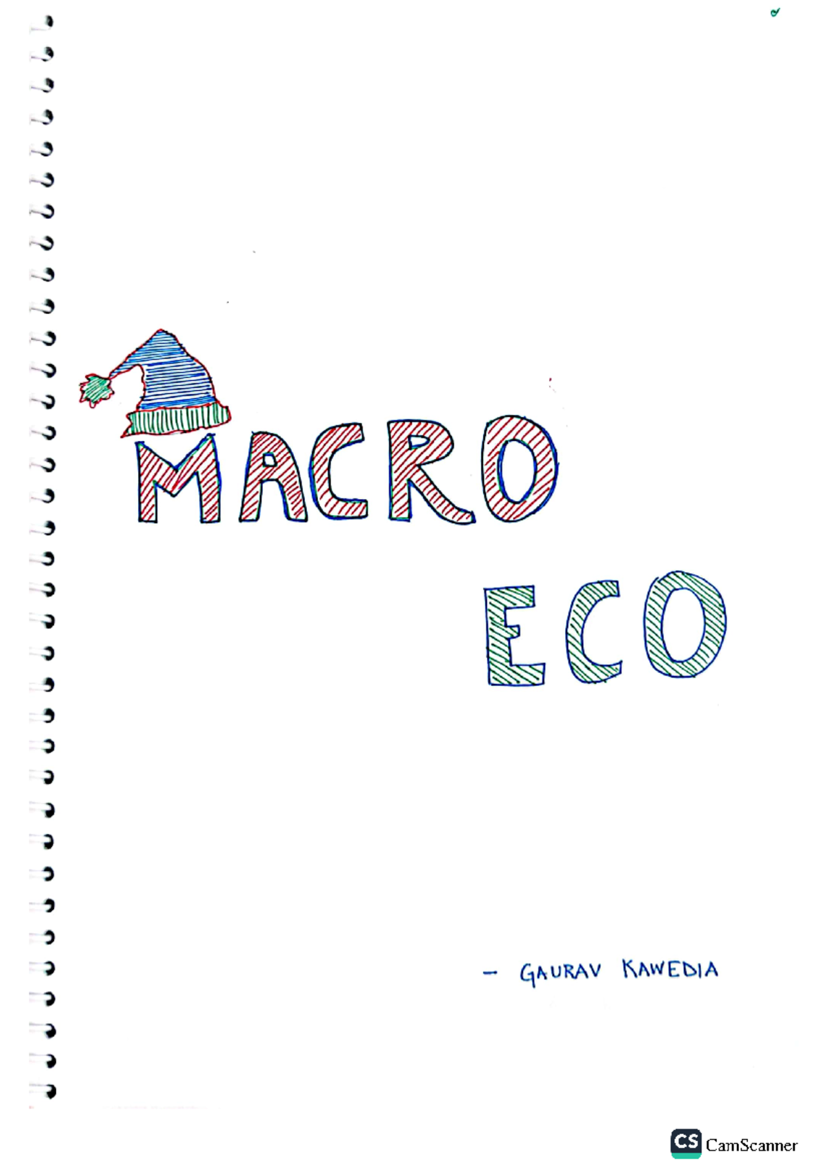 Macro Notes Macroeconomics Studocu