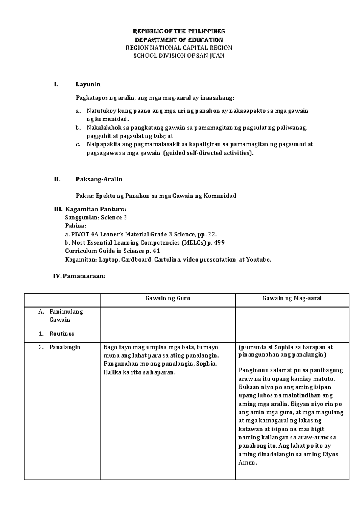 Final- Demonstration-RC - Republic of the Philippines Department of ...