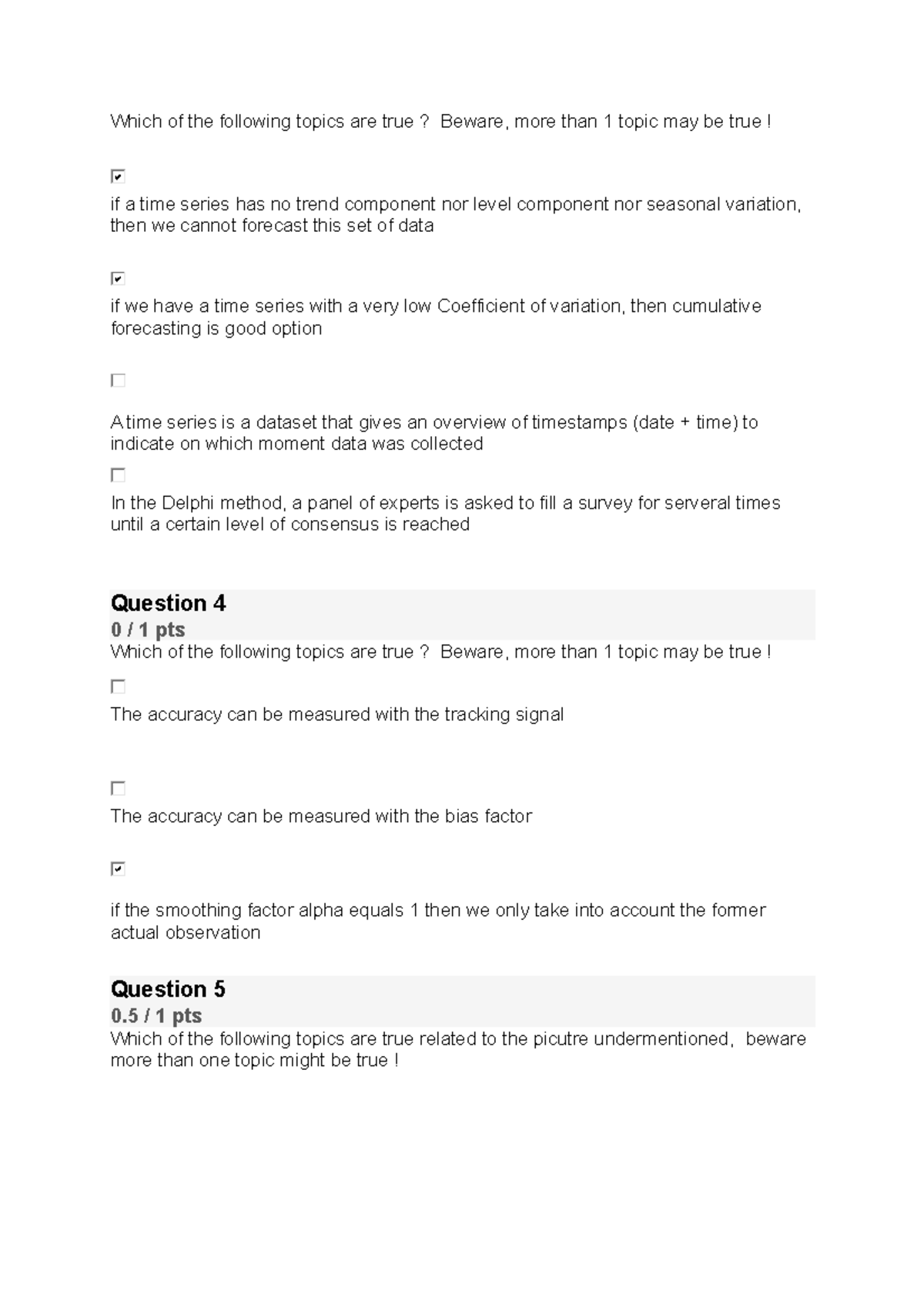 Sample questions Supply Chain Management KdG Studocu