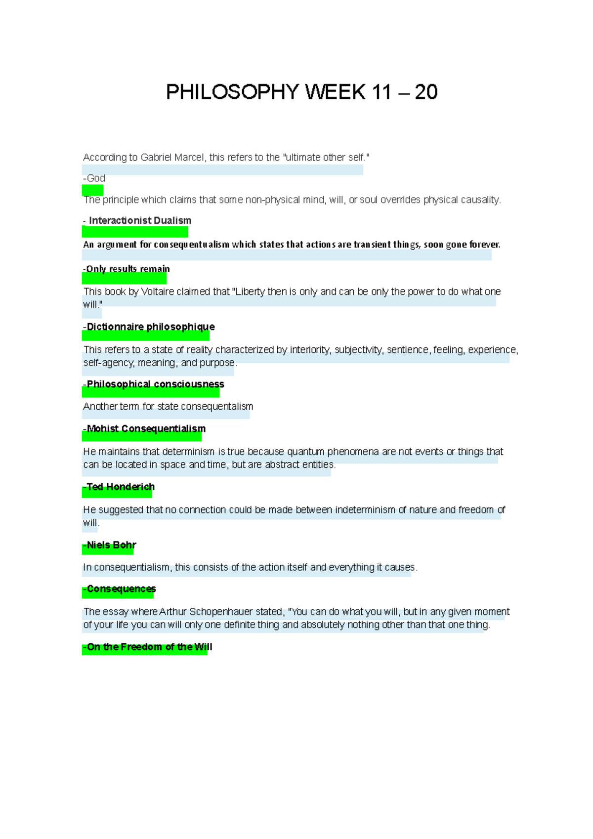 Grade12philosophyweek1120grade11 compress PHILOSOPHY WEEK 11