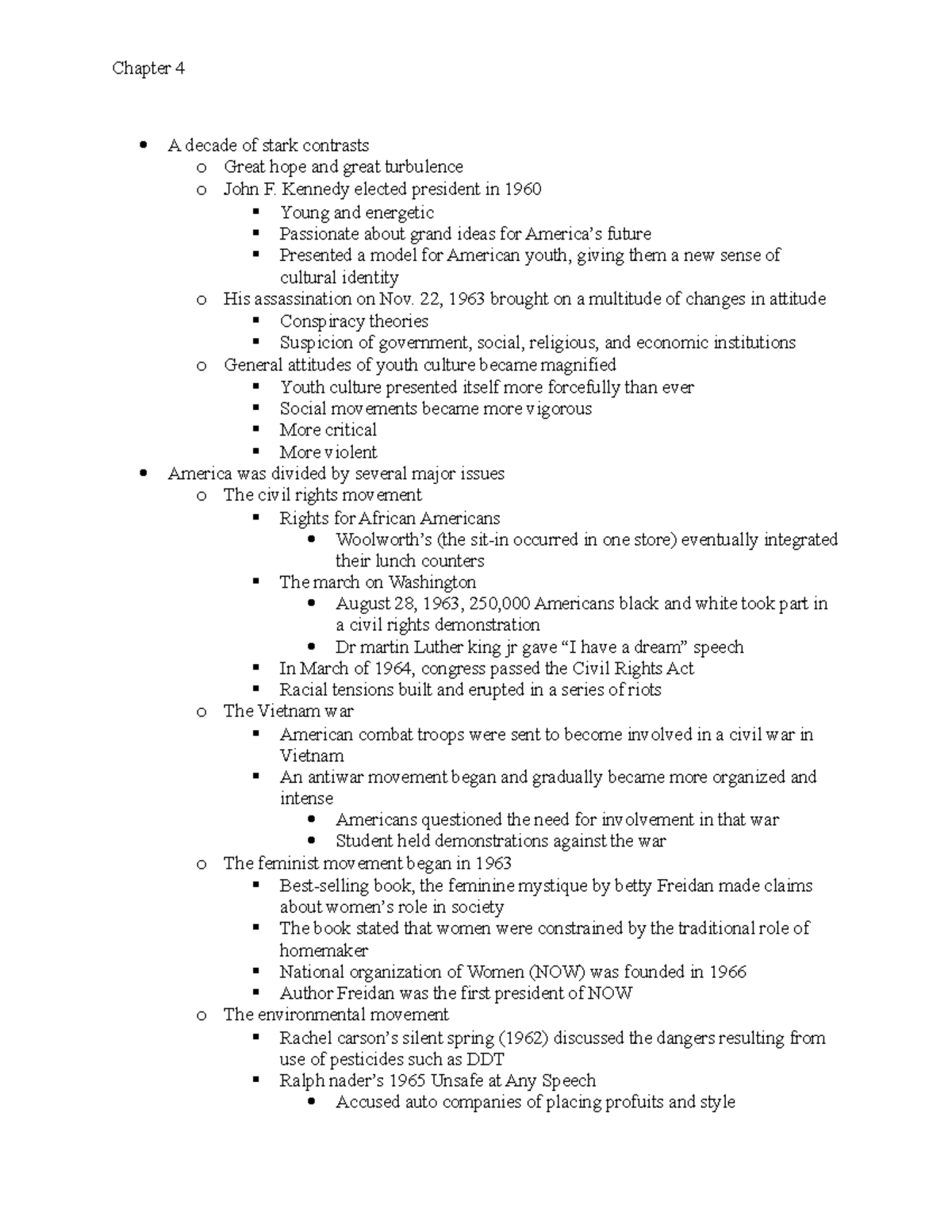 Chapter 4 - Summary Rock & Roll in Historical Perspective - Chapter 4 A ...