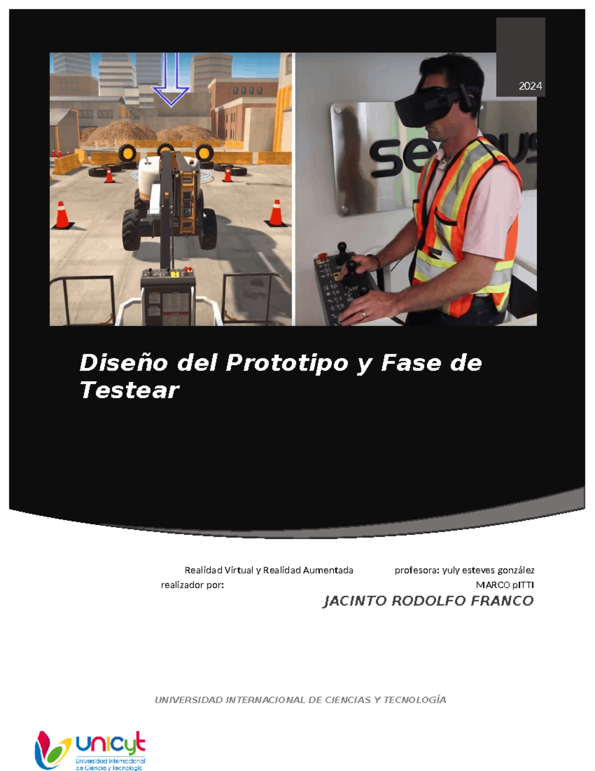 Diseño del Prototipo y Fase de Testear - Diseño del Prototipo y Fase de ...