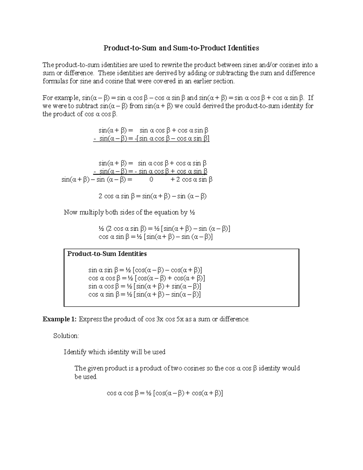 math2412-product-sum-identities-product-to-sum-and-sum-to-product