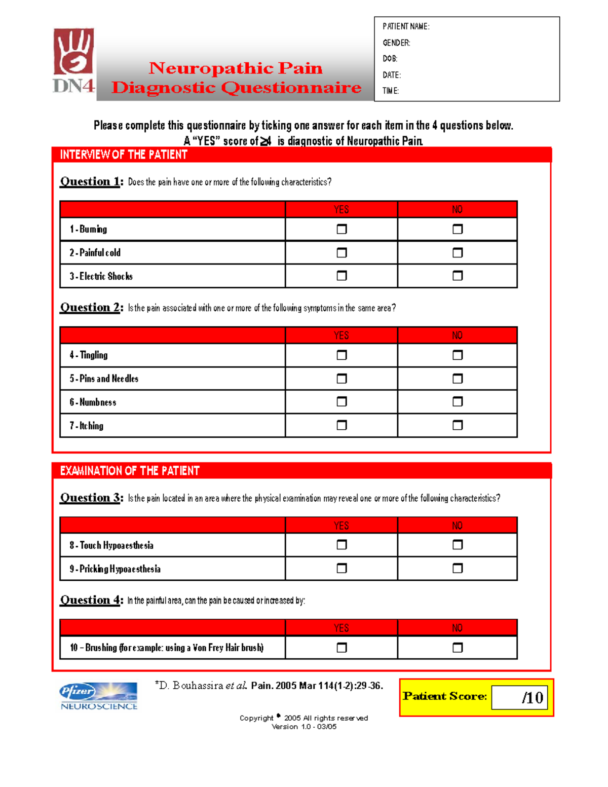 NPQ - protocolo - Please complete this questionnaire by ticking one ...