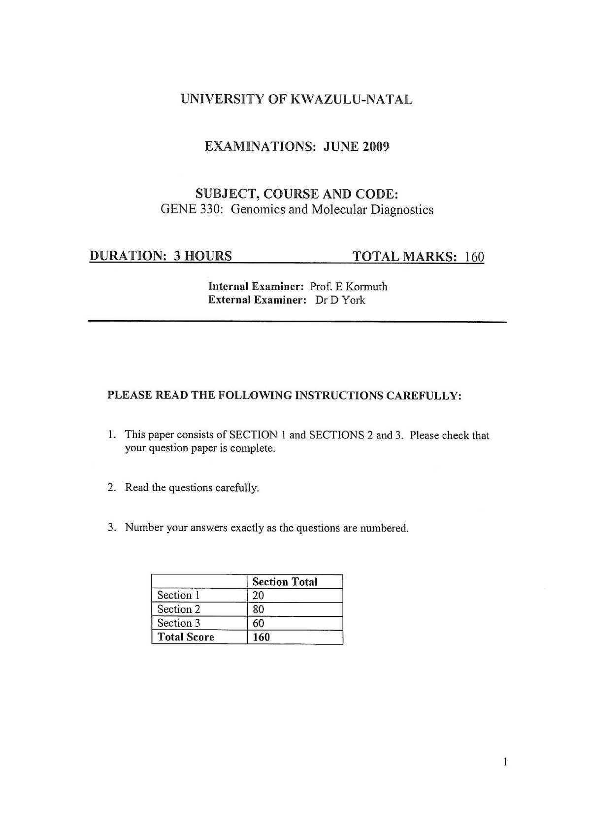 exam-2009-questions-gene330-studocu