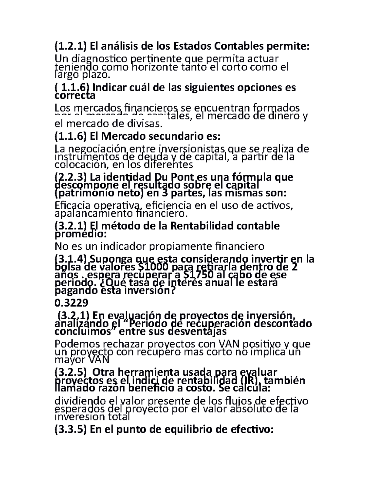 Control Y Evalucion Financiero 1 Examen Final - (1.2) El Análisis De ...