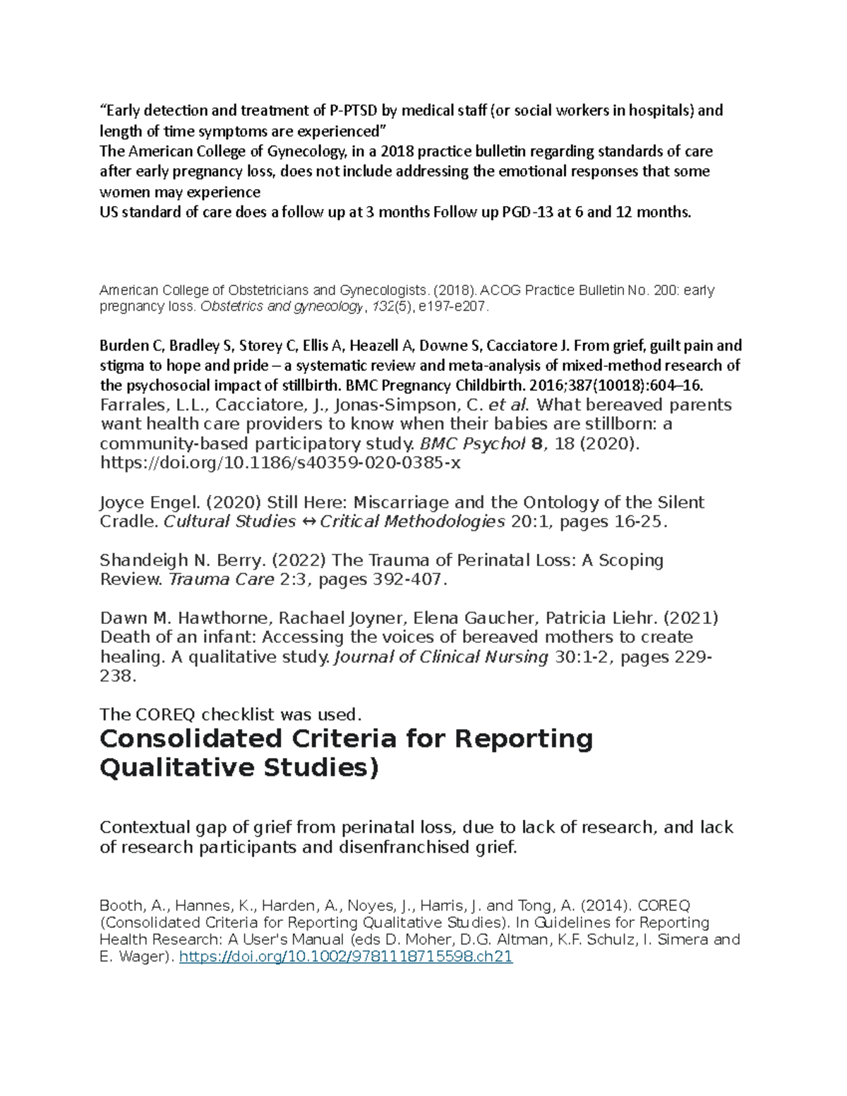 Find a gap paper pdepamphilis - “Early detection and treatment of P ...