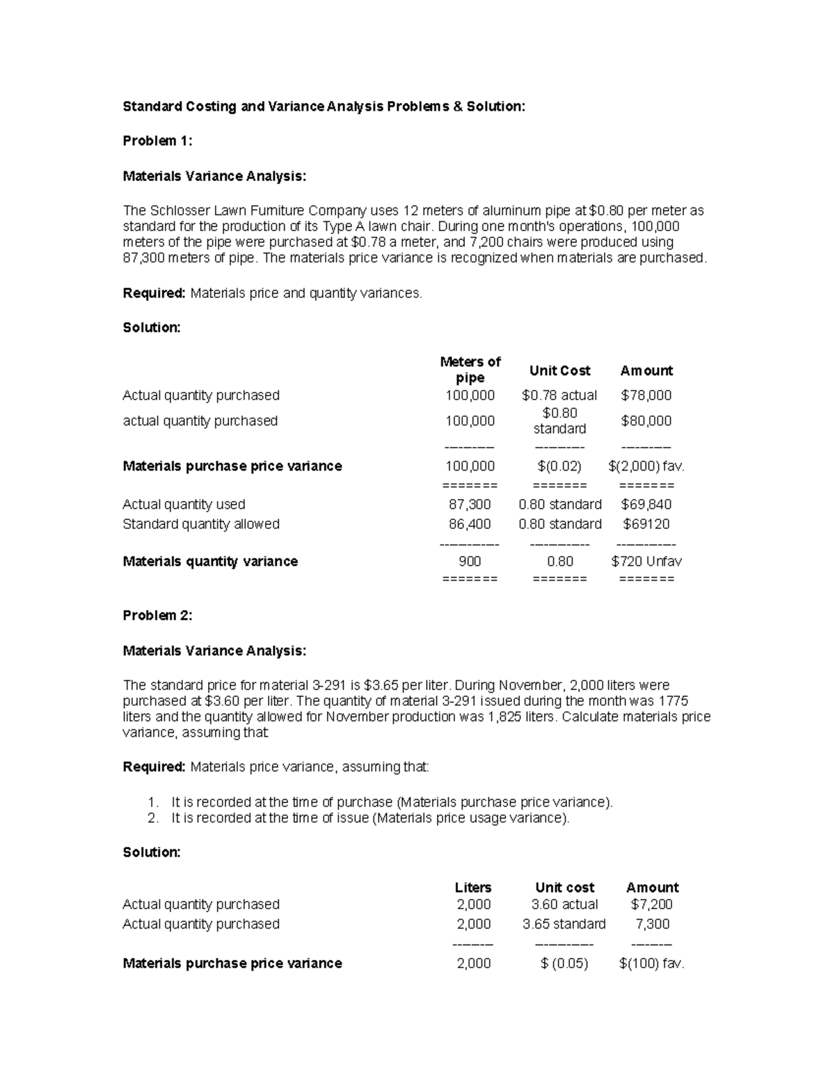 standard-costing-and-variance-analysis-problems-reviewer-standard