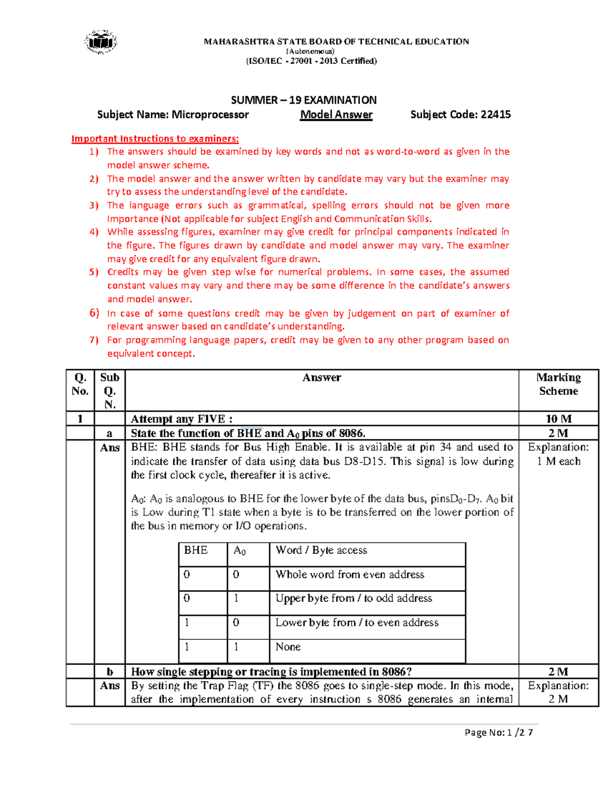 22415 2019 Summer model answer paper[Msbte study resources ...