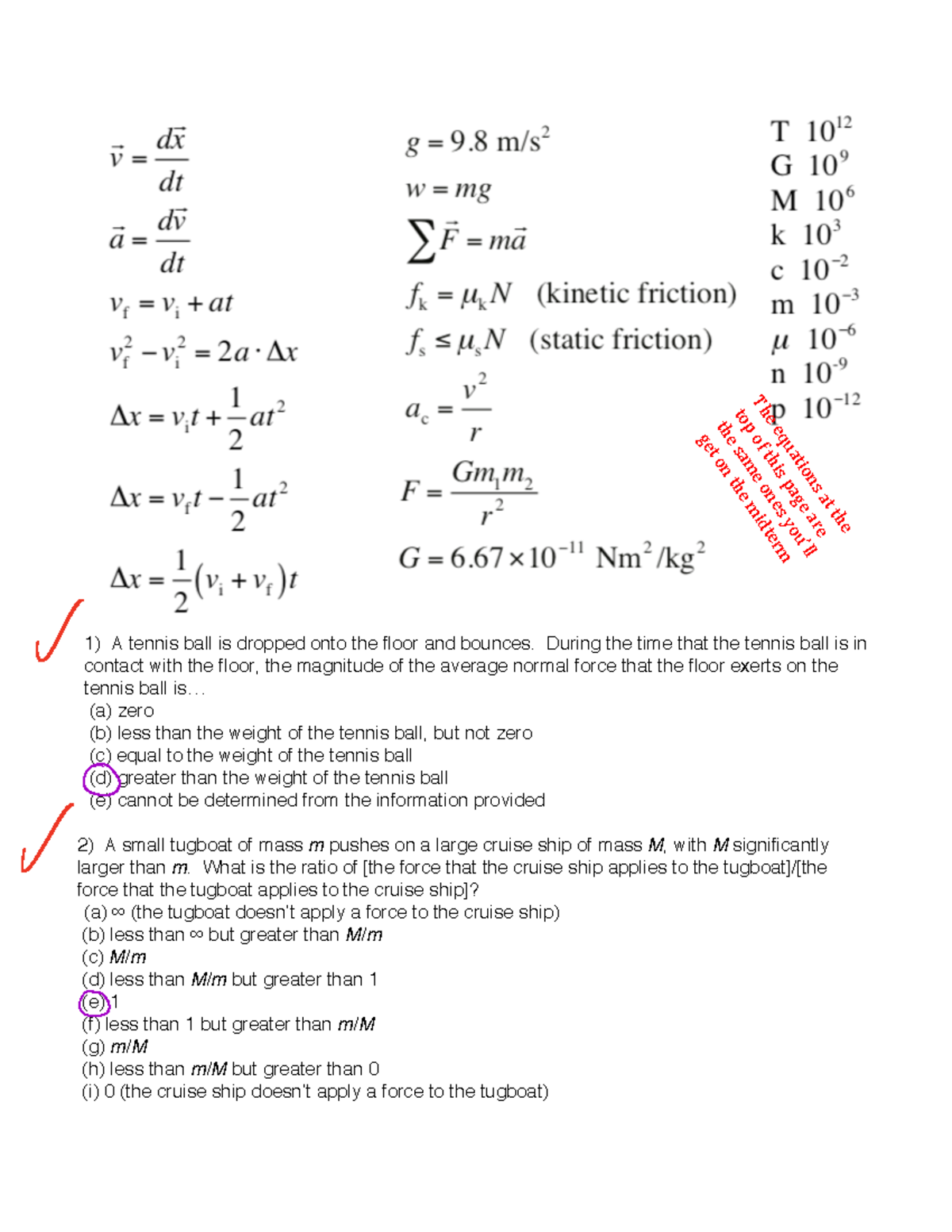 physics-midterm-1-practice-test-a-tennis-ball-is-dropped-onto-the