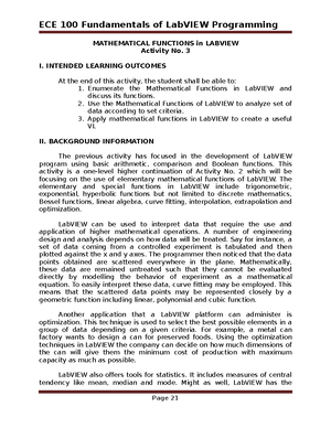 RFBT Final CPAR MAY2017 - Fundamentals Of Labview Programming - Studocu