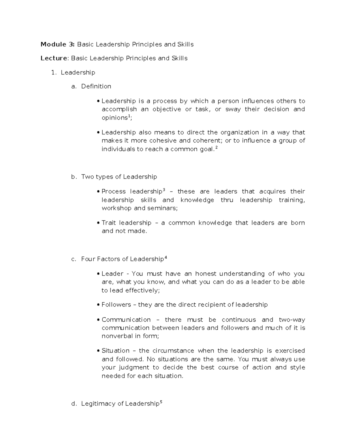 Module-3-nstp Compress - Module 3: Basic Leadership Principles And ...