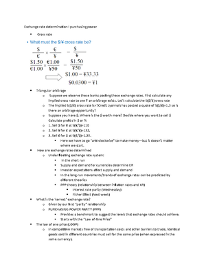 Chapter 6 - textbook - Interest Rate Parity - Interest rate parity (IRP ...