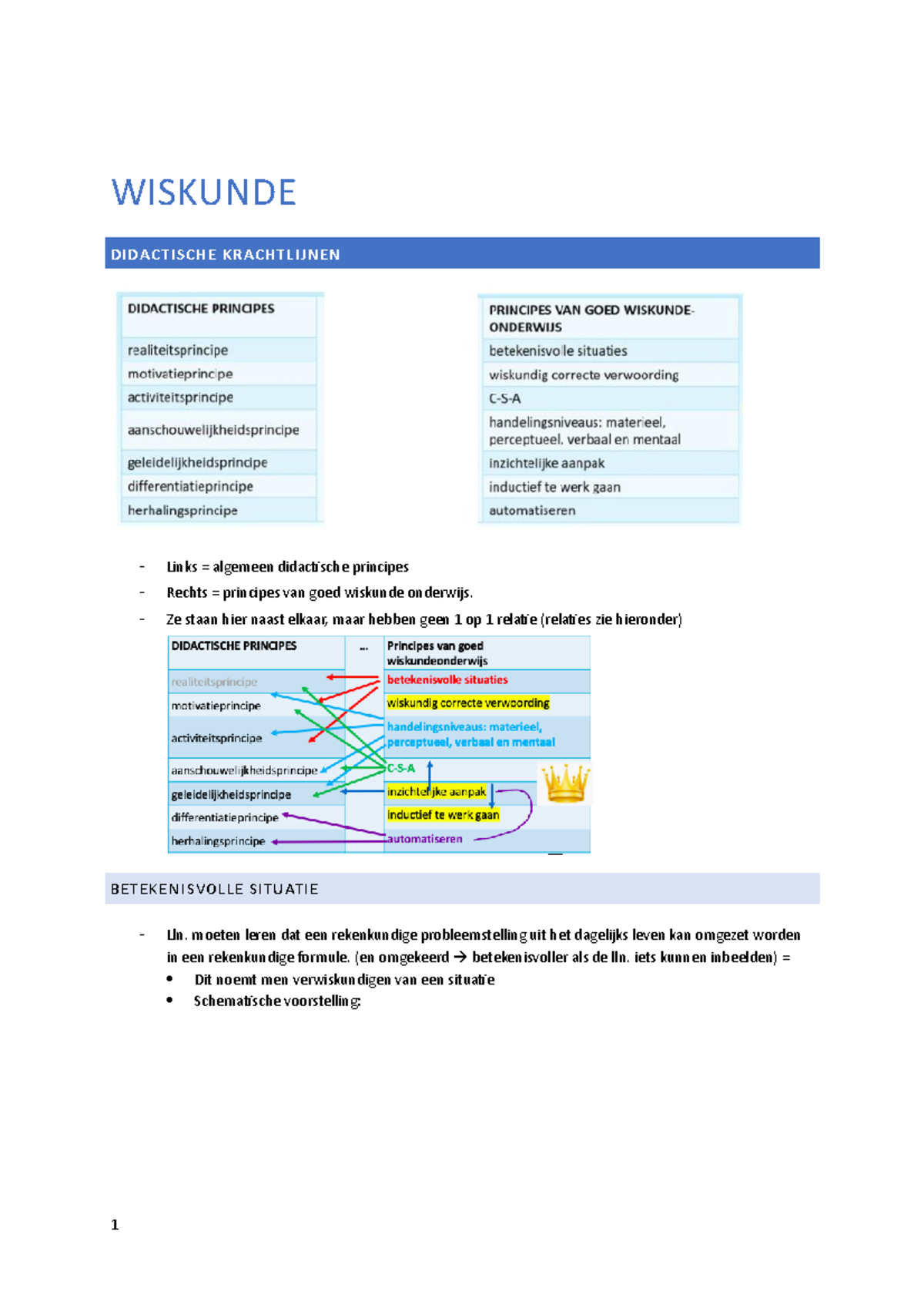 Samenvatting Wiskunde B (tweede Semester) - WISKUNDE DIDACTISCHE ...