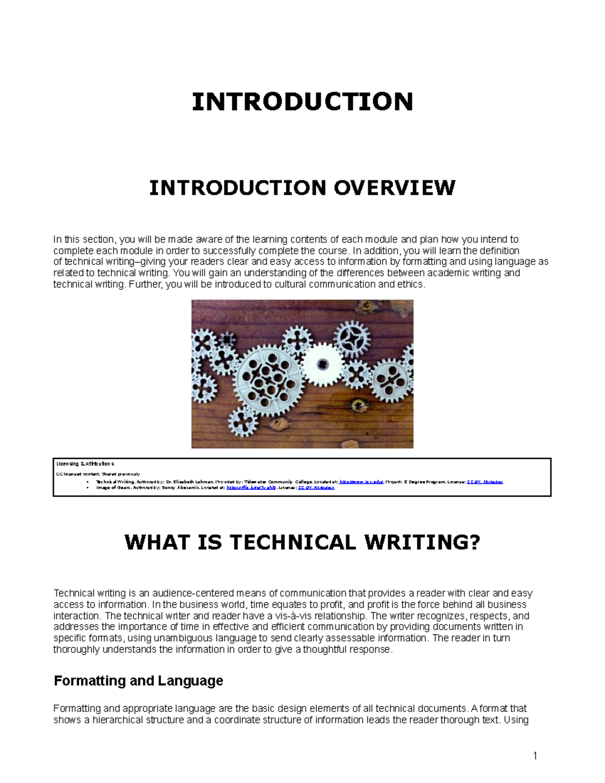 Learning Material 2 - INTRODUCTION INTRODUCTION OVERVIEW In this ...