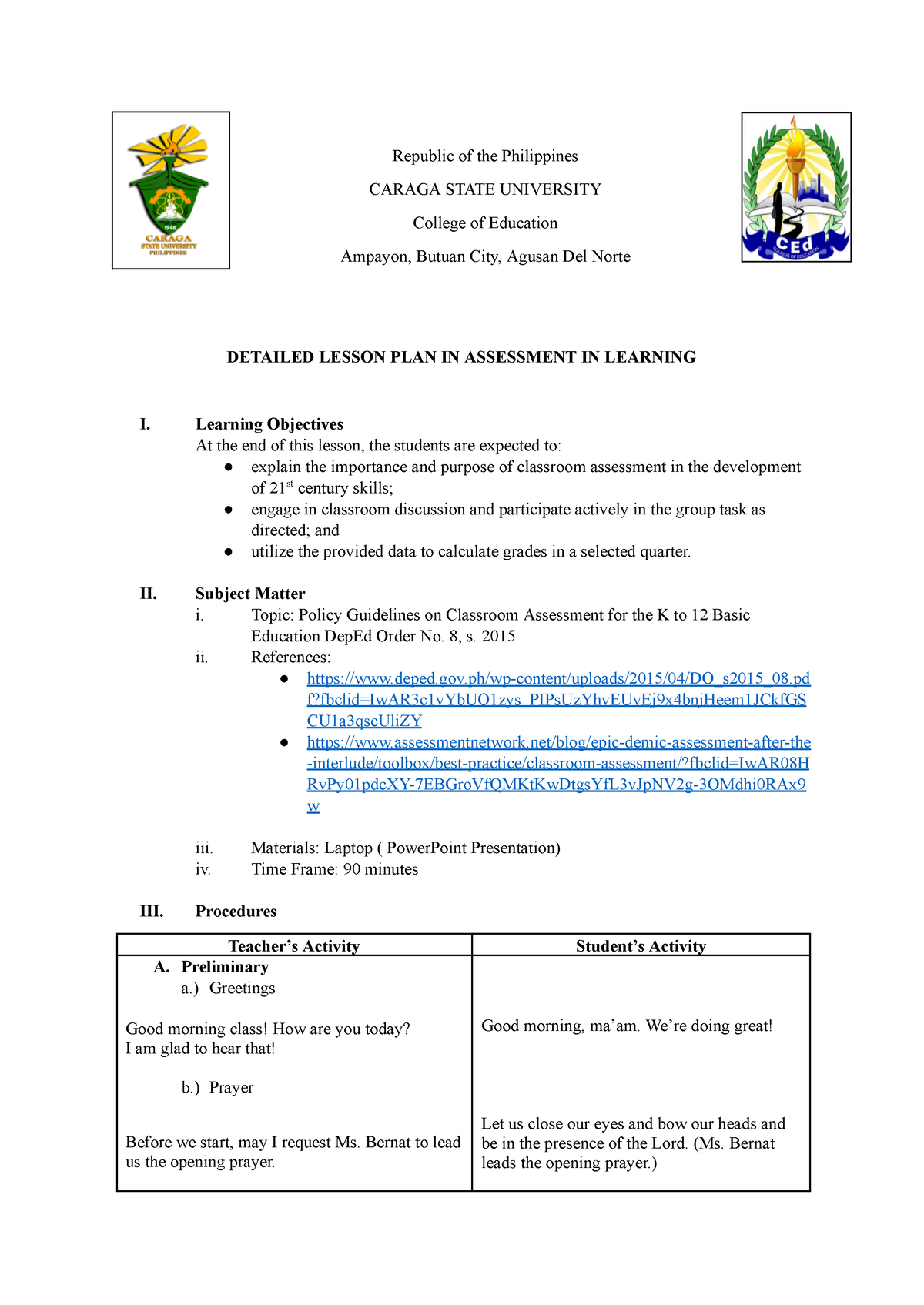 group-14-grading-system-republic-of-the-philippines-caraga-state