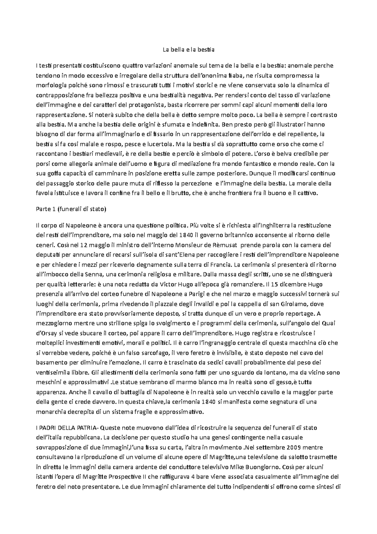 La bella e la bestia sociologia della devianza La bella e la bestia I testi presentati Studocu La bella e la bestia sociologia della devianza La bella e la bestia I testi presentati Studocu