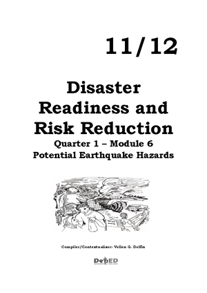 3 Q1 DRRR - Module 3 Quarter 1 Disaster Readiness And Risk Reduction ...