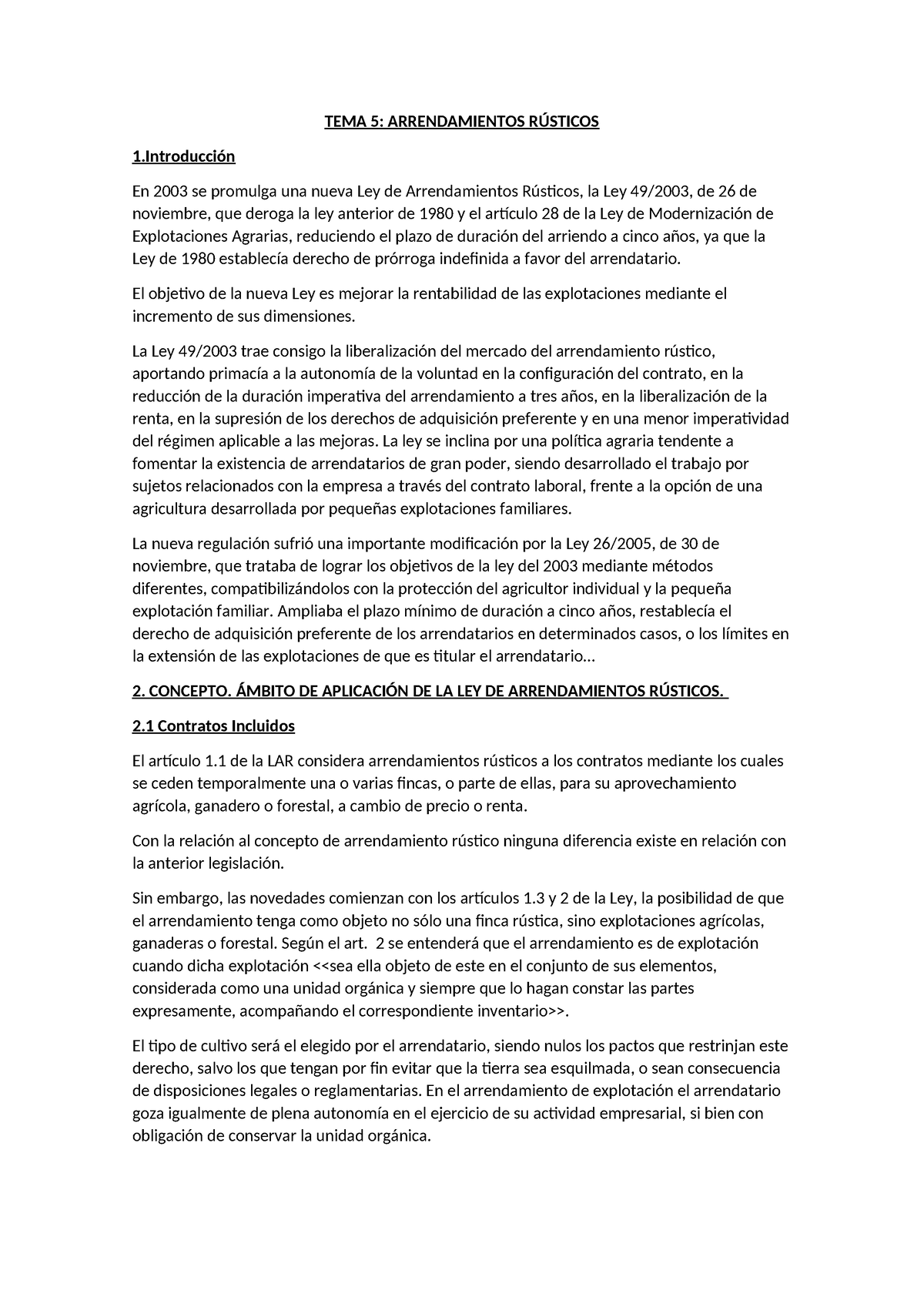 TEMA 5 - Apuntes De Derecho Civil III. URJC Grado Derecho ...