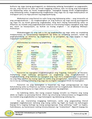 Q2 Filipino 8 Module 2 - Filipino Ikalawang Markahan Sariling Linangan ...