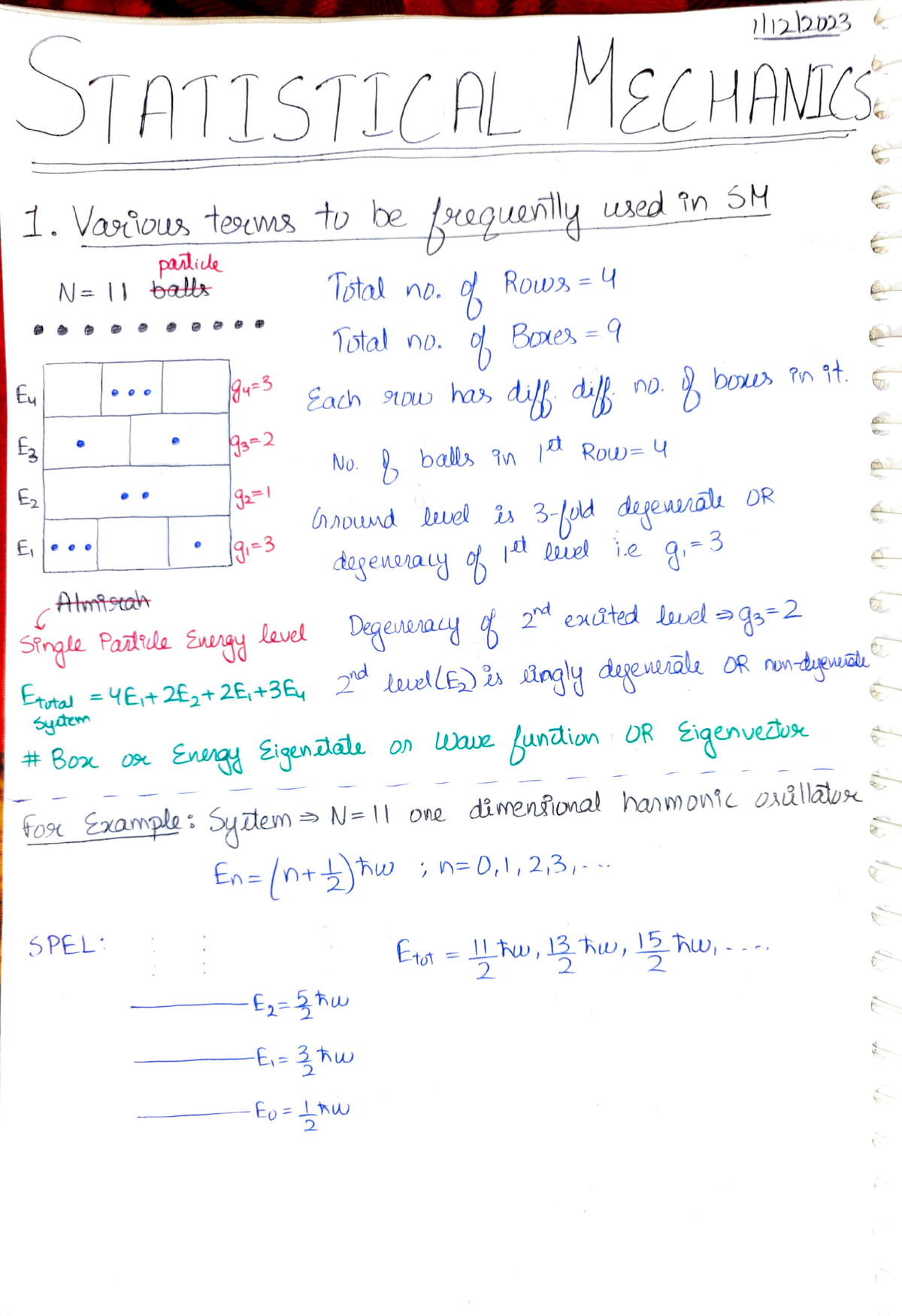 Statistical Mechanics - BSc Physics - Studocu