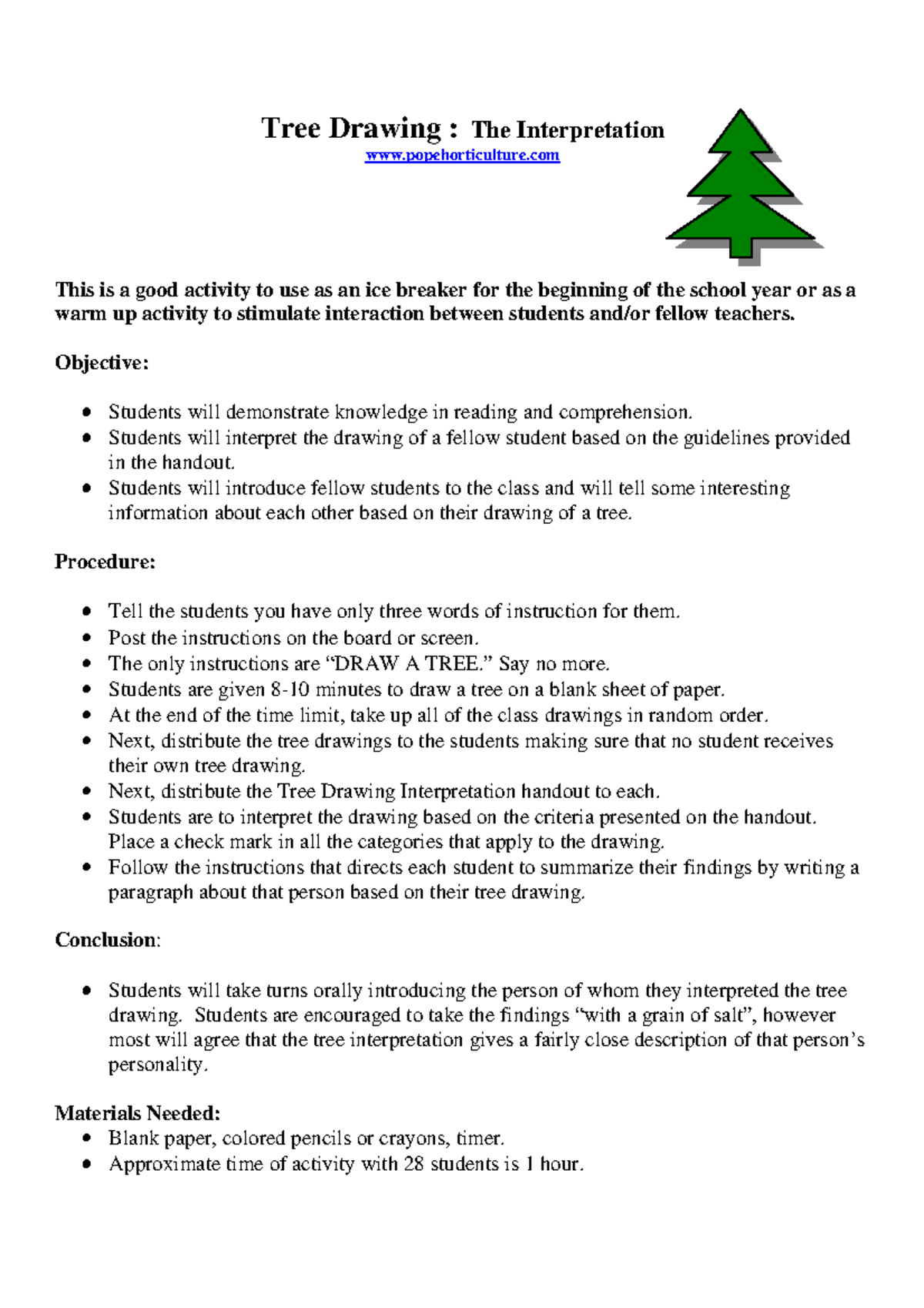 Draw a tree personality test - Tree Drawing : The Interpretation ...