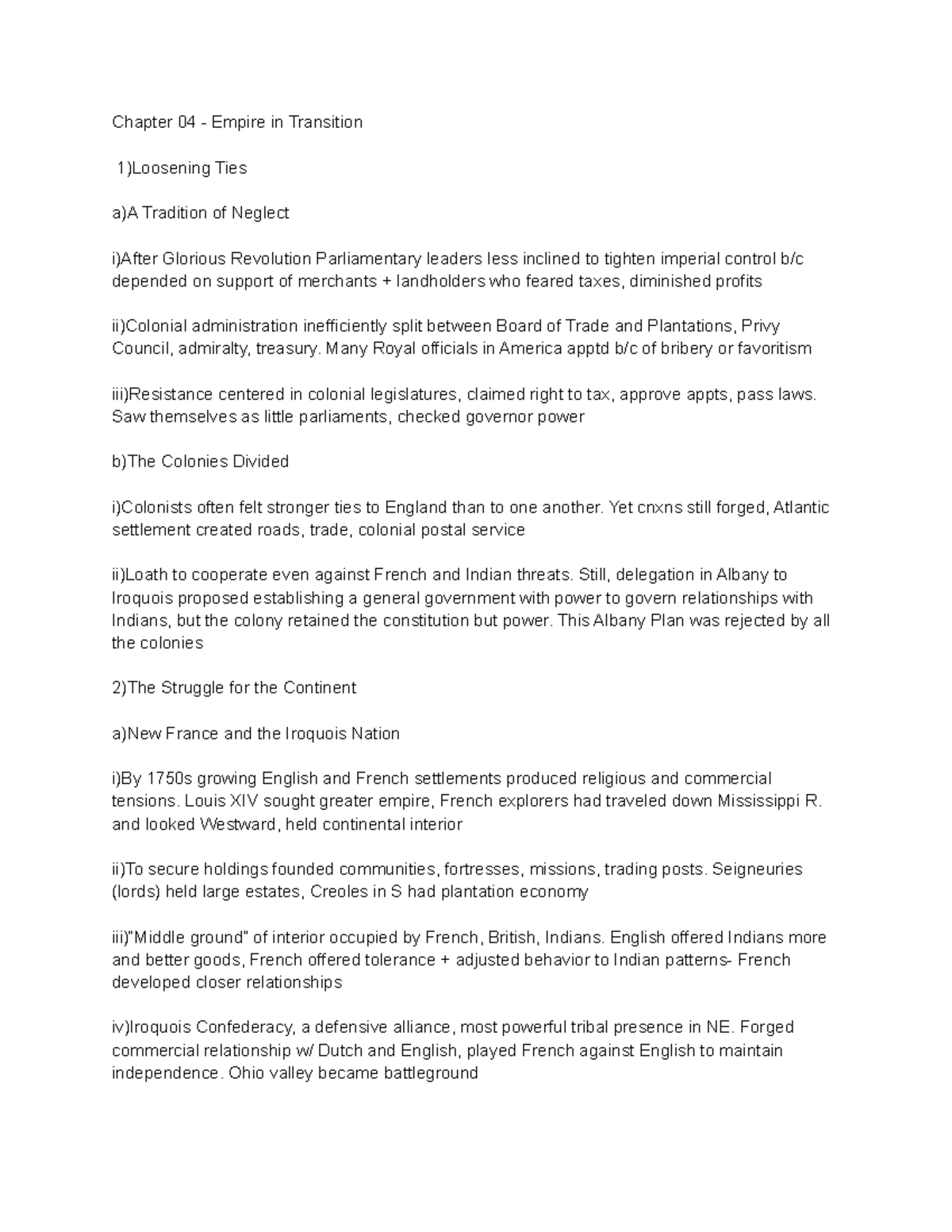 History note 6 These are my detailed notes from this class. Chapter