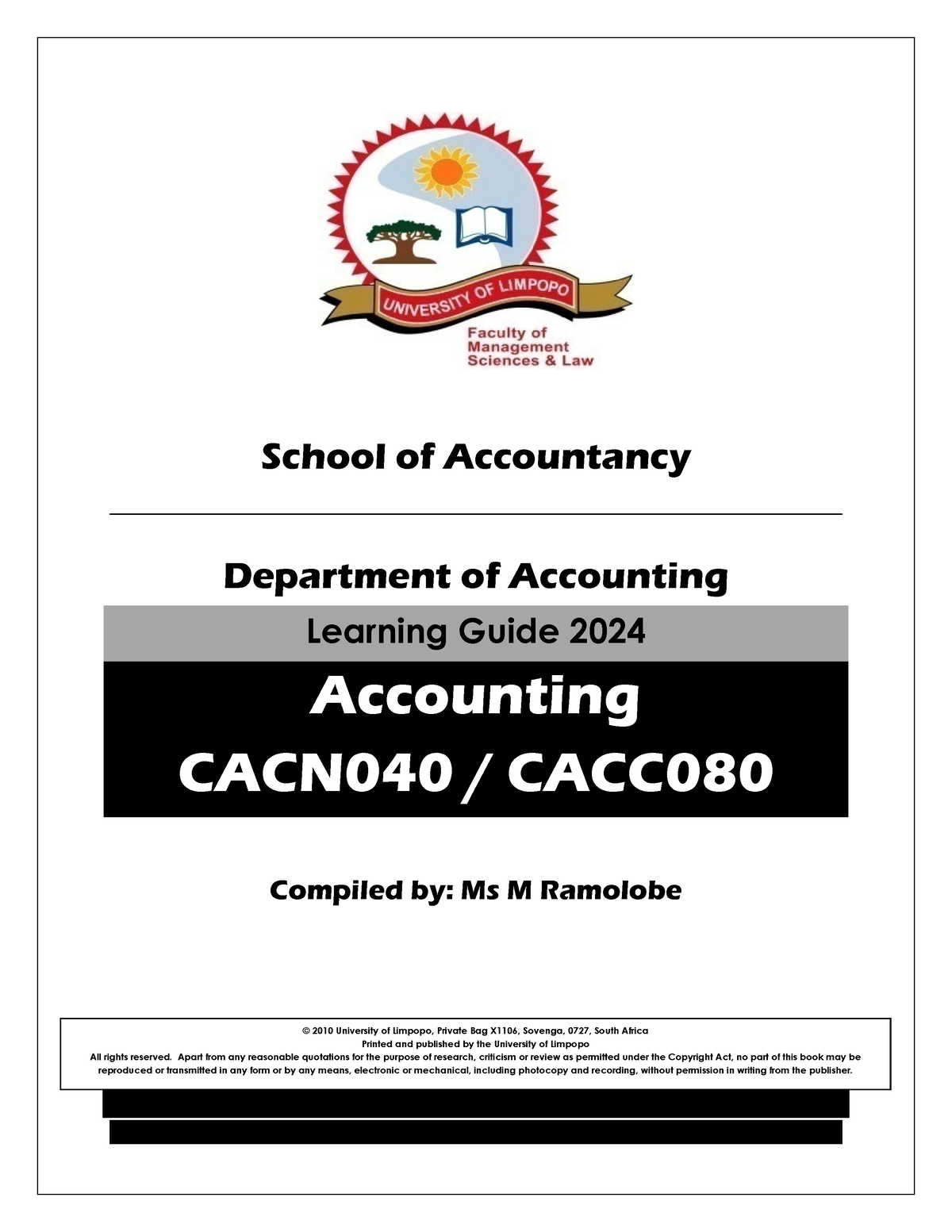 Learner Guide CACN040 CACC080 2024 School Of Accountancy Department   Thumb 1200 1553 