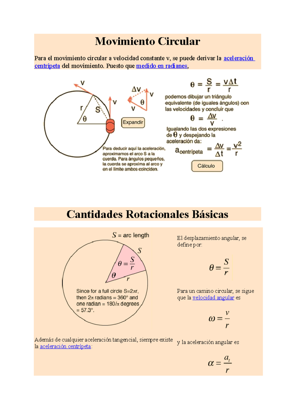 fórmula de aceleración tangencial