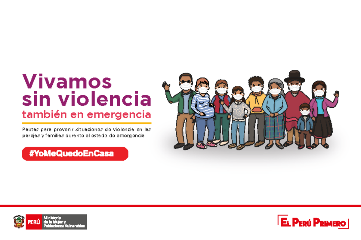 Cartilla Vivamos sin violencia - Vivamos sin violencia también en