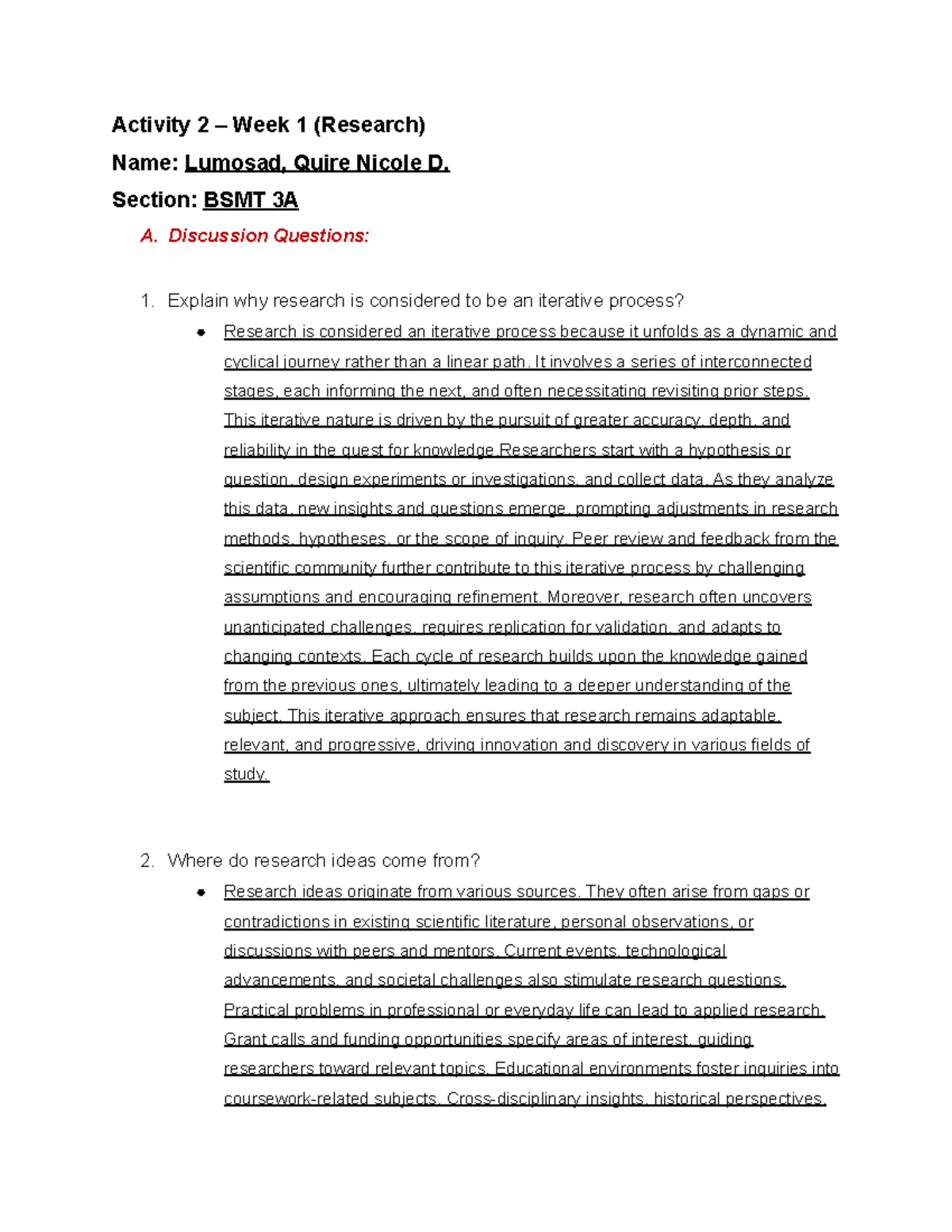 Activity no. 2 Week 1 (Research) - Activity 2 – Week 1 (Research) Name ...