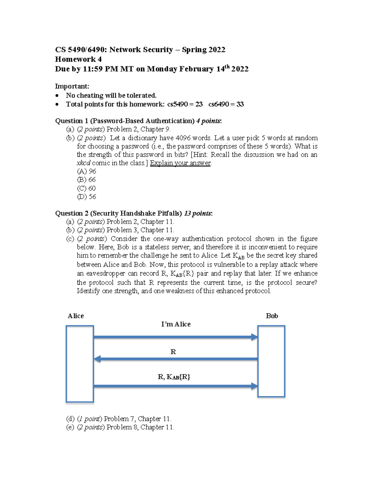 2022HW4 - Assignment 4 - CS 5490/6490: Network Security - Spring 2 022 ...
