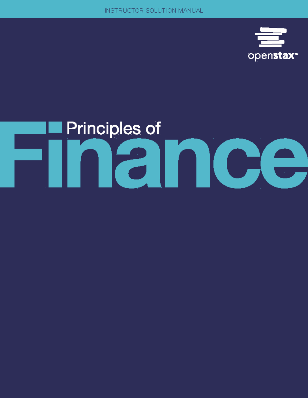 Principlesof Finance-SM-Ch1 - Principles Of Finance S INSTRUCTOR ...