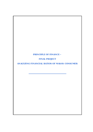 FIN 320 5-2 Project Two Milestone Comparison Analysis - 5-2 Project Two ...