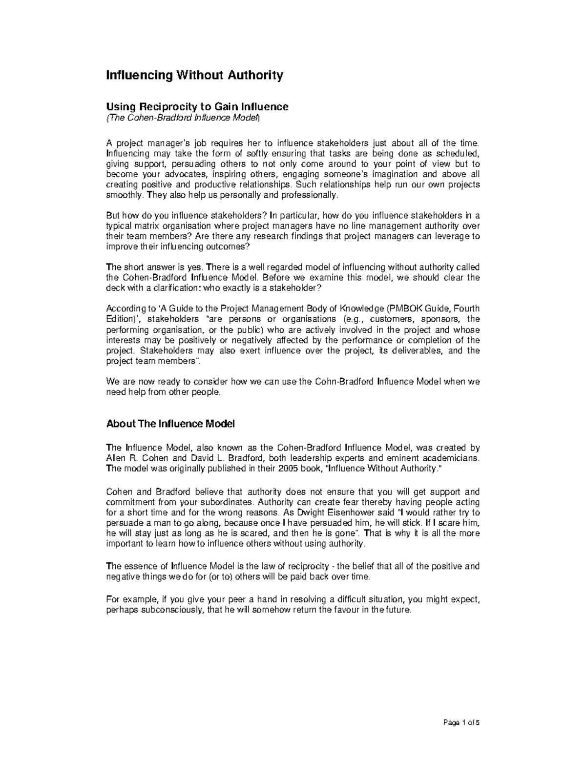 + Influencing without authority surinder lamba Influencing Without